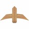 Ekena Millwork Bellingham Timber Gable Bracket, Western Red Cedar, 36"W x 18"H x 3 1/2"D x 5 1/2"F, 12/12 Pitch GBW036X18X0406BEL00SWR - alternate 1